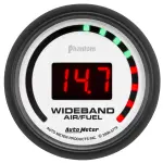 5779 - : GAUGE, AIR/FUEL RATIO-WIDEBAND, STREET, 2 1/16", 10:1-17:1, DIGITAL, PHANTOM for AutoMeter Image