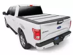 VML3Z84501A42KE - Exterior: Undercover Space White Hard Folding Tonneau for Ford Image