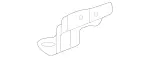 2135052200 - Radiator: Holder for Mercedes-Benz Image