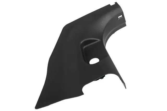 Jet Black Driver Side Body Hinge Pillar Trim Panel - GM (23330931)