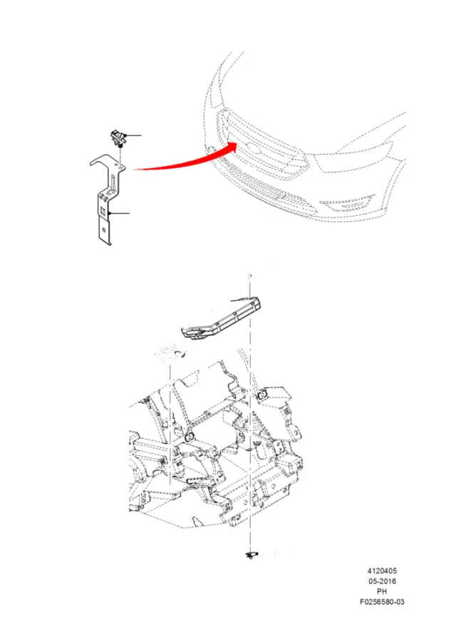 EG1Z19980W - Body: Heater Control for Ford Image