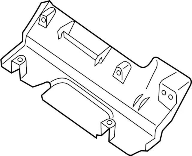 873E03JC9A - Body: Rear Shield for INFINITI: JX35, QX60 Image