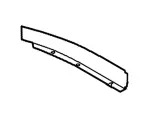 1W4Z5420554AAA - Body: Window Molding for Lincoln: LS Image