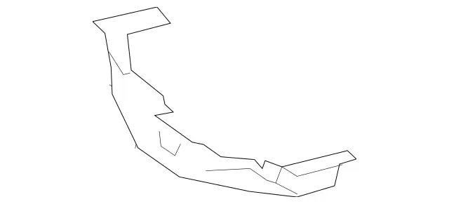 2046160035 - Substructure: Closing Panel for Mercedes-Benz: C250, C300, C350, C63 AMG Image image