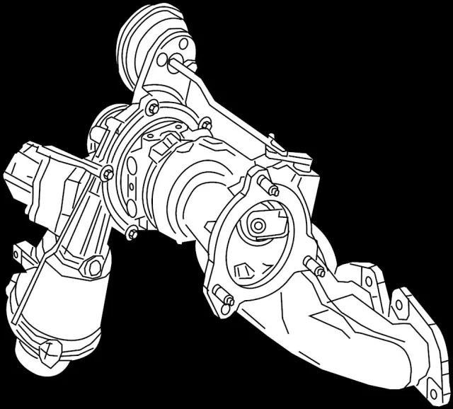 14411HG00N - : Turbocharger for Infiniti Image