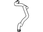6E5Z18472E - HVAC: HVAC Heater Hose for Ford: Fusion | Lincoln: Zephyr | Mercury: Milan Image