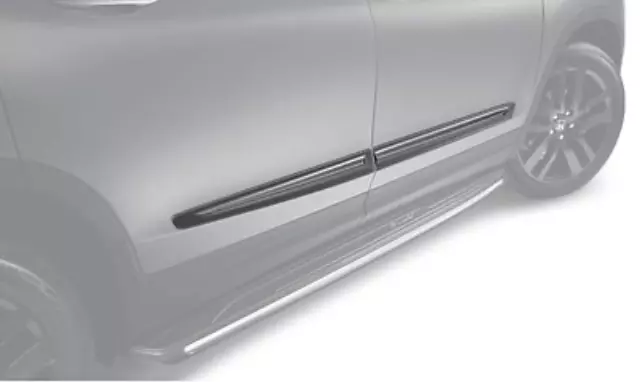 Body Side Moldings - *NH883P* (Platinum White Pearl) - Honda (08P05-T6Z-181)