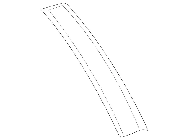 2116903587 - Rear Doors: Trim Molding for Mercedes-Benz: E320, E500, E55 AMG Image image