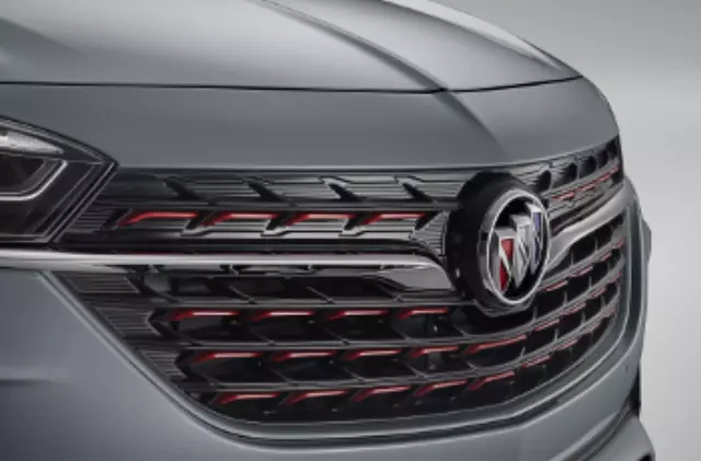 42737509 - Exterior: Grille with Satin Steel Metallic Surround for Buick: Encore GX Image