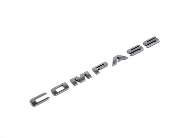 68298716AA - Exterior Ornamentation: Front Door Nameplate for Mopar Image