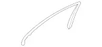 22172501717J07 - : Window Trim for Mercedes-Benz Image