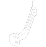 1643202332 - Front Axle: Link Rod for Mercedes-Benz Image