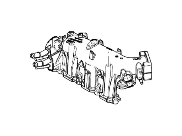 DG1Z9424A - : Intake Manifold for Ford: Explorer, Flex, Police Interceptor Sedan, Police Interceptor Utility, Taurus | Lincoln: MKS, MKT Image
