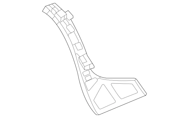 1678857306 - Attachment Parts: Cover, Bumper Area for Mercedes-Benz: GLS450, GLS580, GLS63 AMG, Maybach GLS600 Image image