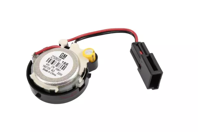 25868166 - Body: Windshield Pillar Speaker for Buick: Cascada, LaCrosse | Cadillac: ATS, CTS | Chevrolet: Caprice, Corvette, Equinox, Malibu, Malibu Limited, SS | GMC: Terrain Image