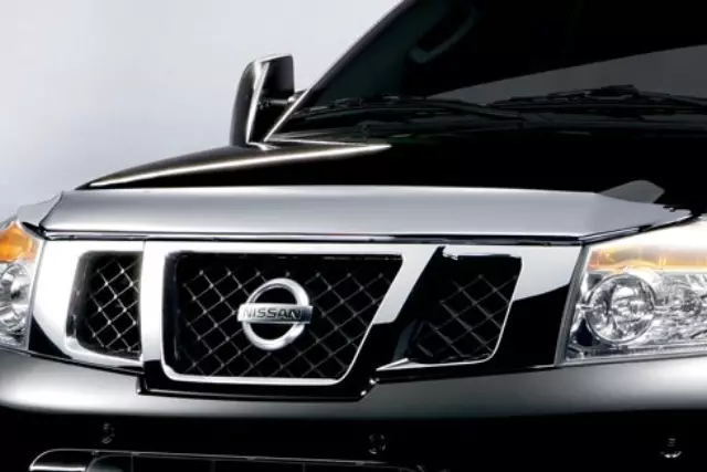 999D5WT000 - Exterior: Hood Protector - Chrome Finish for Nissan: Altima, Armada, NV3500, Quest, TITAN Image