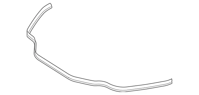 2116280398 - Cowl, Front Panel: Seal for Mercedes-Benz: CLS500, CLS55 AMG, CLS550, CLS63 AMG, E320, E500, E55 AMG Image image