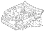 2086200905 - Body: Ft Inner Structure for Mercedes-Benz Image