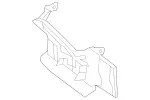 2466870607 - Cowl, Front Panel: Cover, Crossmember for Mercedes-Benz Image