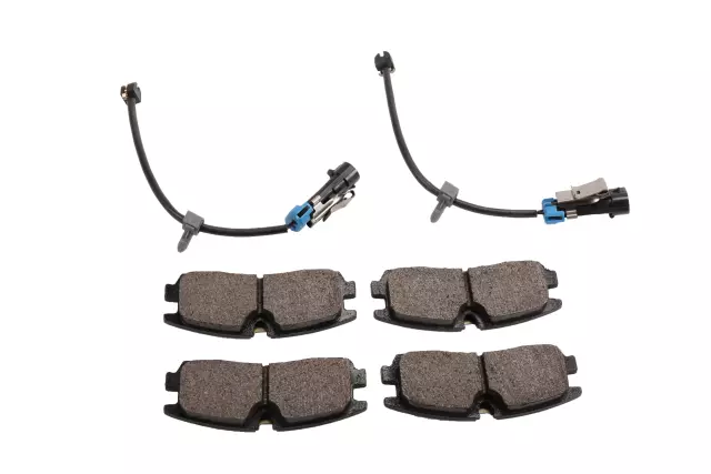 Rear Disc Brake Pad Set with Wear Sensor - GM (19213362)