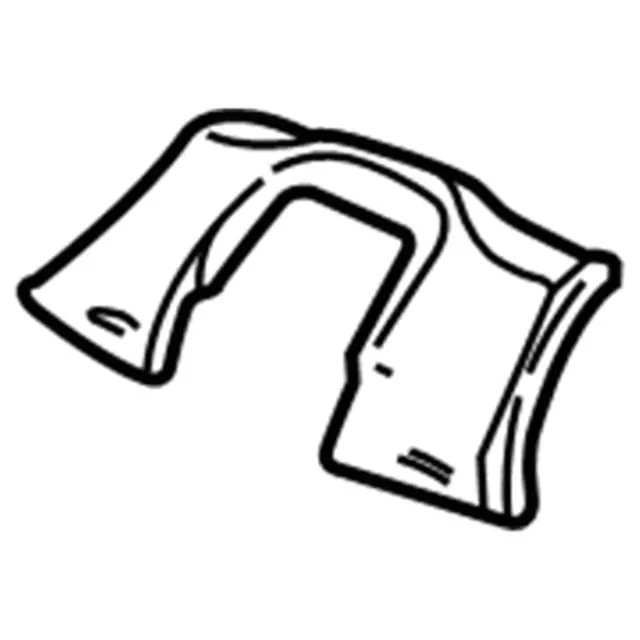 F75Z1504459AAE - Body: Column Cover for Ford: F-150, F-250 Image