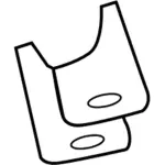 8A2Z16A550AB - Body: Mud Guard for Ford: Explorer Sport Trac Image