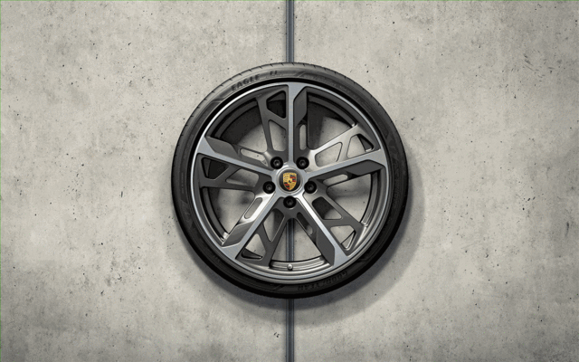 9J1073660L - : 1 Set Complete Summer Wheels for Porsche Image