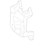 2056200502 - Front-End Assembly, Front Panel: Holder for Mercedes-Benz: C350e, C400, C43 AMG, C450 AMG Image