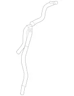 2215011525 - : Drain Hose for Mercedes-Benz Image