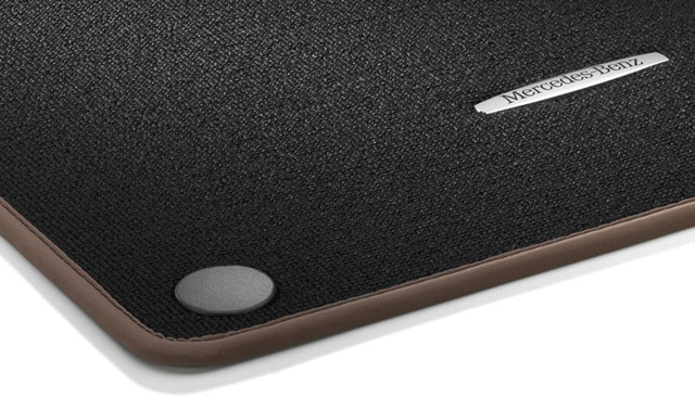 1176808400688S91 - : Velour Floor Mats Sportiv, Set, 4-Piece for Mercedes-Benz Image