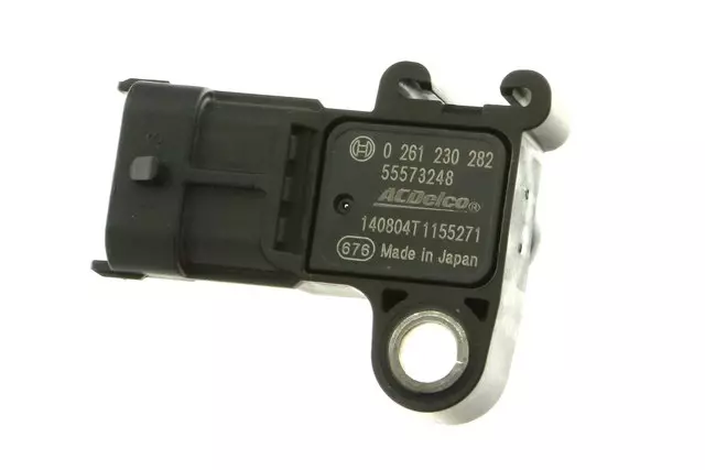 2134681 - Emission System: ACDelcoâ„¢ M.A.P Sensor for Buick: Enclave, Envision, LaCrosse, Lucerne, Regal, Verano | Cadillac: ATS, CTS, ELR, SRX, XTS | Chevrolet: Aveo, Aveo5, Blazer, Camaro, Caprice, Captiva Sport, Cobalt, Colorado, Corvette, Cruze, Equinox, Express 1500, HHR, Impala, Impala Limited, Malibu, Malibu Limited, Monte Carlo, Silverado 1500, Sonic, Spark, Spark EV, SS, Traverse, Traverse Limited, Uplander, Volt | GMC: Acadia, Acadia Limited, Canyon, Savana 1500, Sierra 1500, Terrain | Pontiac: G3, G5, G6, G8, Grand Prix, Solstice | Saturn: Astra, Aura, Ion, Outlook, Sky, Vue Image