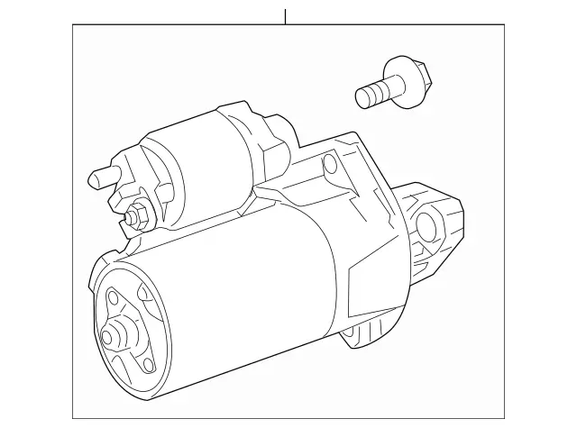 2769062600 - : Starter for Mercedes-Benz Image