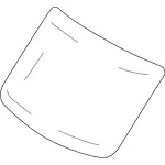 CK4Z5403100P - : Windshield for Ford: Transit-150, Transit-250, Transit-350, Transit-350 HD Image