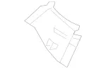 21191876369051 - Body: Rear Cover for Mercedes-Benz Image