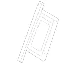21292003869051 - Body: Rear Cover for Mercedes-Benz Image