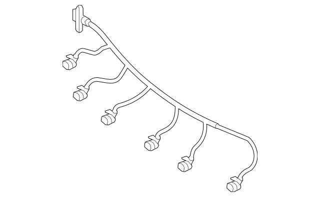 1664401735 - Detachable Parts: Electrical Wiring Harness for Mercedes-Benz: GL350, GL450, GL550, GL63 AMG, GLS350d, GLS450, GLS550, GLS63 AMG Image image