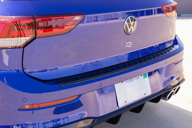 5H0061195C041 - Exterior: Protection Plate - Gloss Black Finish for Volkswagen: GTI Image