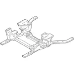 KR3Z5C145A - Suspension: Cross-member for Ford: Mustang Image