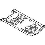 FL3Z1863161A - Body: Seat Frame for Ford Image