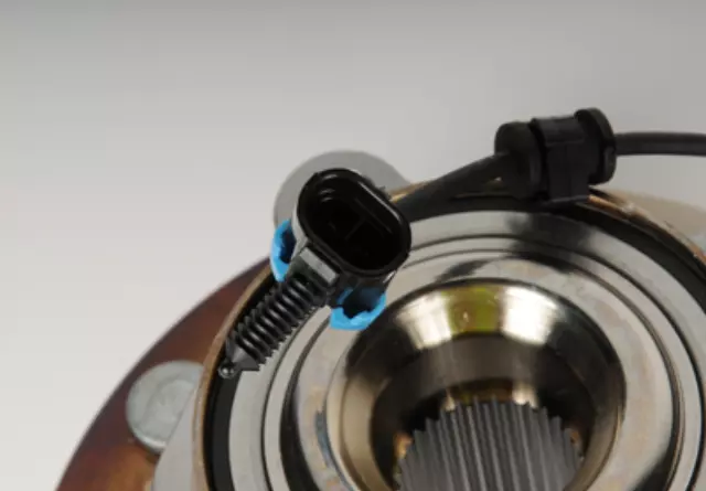 22740470 - : Front Wheel Hub and Bearing Assembly with Wheel Speed Sensor for Chevrolet: Silverado 2500 HD, Silverado 3500 HD | GMC: Sierra 2500 HD, Sierra 3500 HD Image