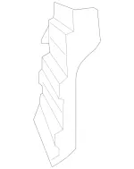 1648880241 - Attachment Parts: Cover for Mercedes-Benz: ML320, ML350, ML450, ML500, ML550, ML63 AMG Image