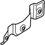 HC3Z9A032C - : 2017-2019 Ford - Rear Shield for Ford: F-250 Super Duty, F-350 Super Duty, F-450 Super Duty Image