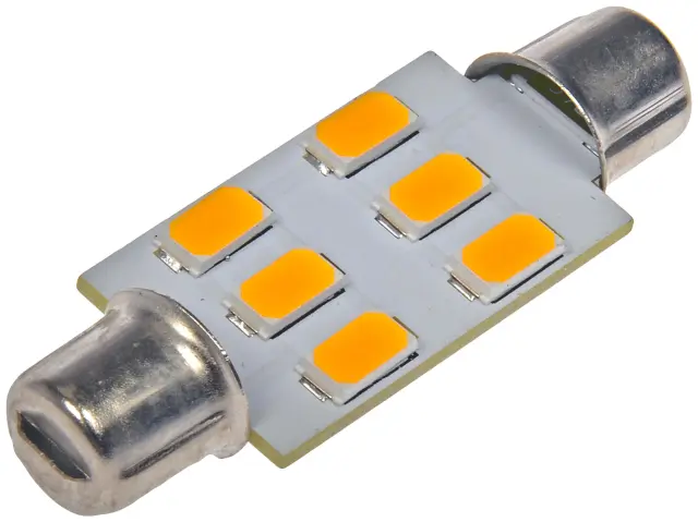 211AHP - Electrical, Lighting and Body: 211 Amber 2 Watt Led Bulb for Dorman Image