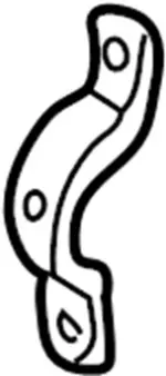 544490W005 - : Gear Assembly Bracket for INFINITI: QX4 Image