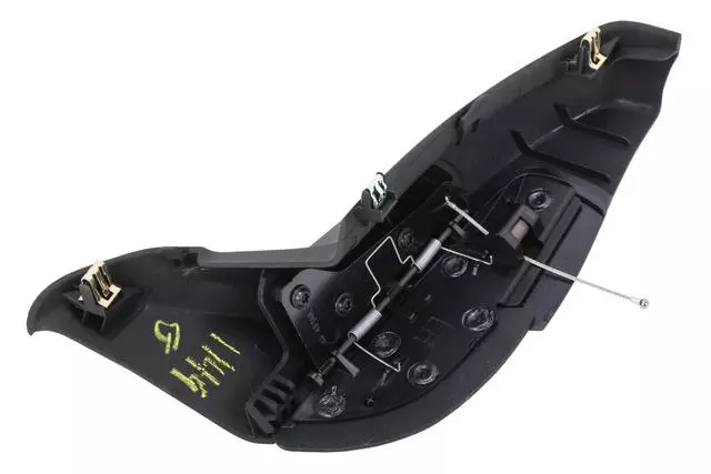 23448500 - : Jet Black Driver Side Body Lock Pillar Upper Trim Panel for Chevrolet: Corvette Image