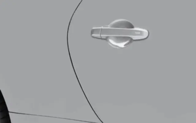 SOA801P070TQ - Exterior: Door Edge Guards - Ice Silver Metallic for Subaru Image