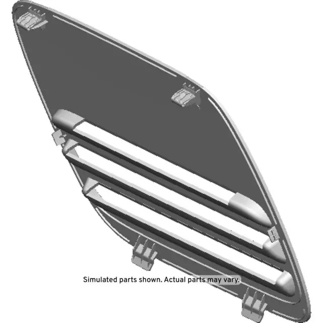 85135295 - : Jet Black Driver Side Quarter Stowage Pocket Door for GM Image