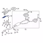 T1MZ7811130A - : Insulator Tunnel for Ford: Explorer, Police Interceptor Utility | Lincoln: Aviator Image