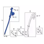 JL1Z78611B09AK - Electrical: Seat Belt Assembly for Ford: Expedition Image