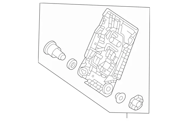 1679203518 - Rear Seat Bench: Backrest Frame for Mercedes-Benz: GLS450, GLS580, GLS63 AMG, Maybach GLS600 Image image
